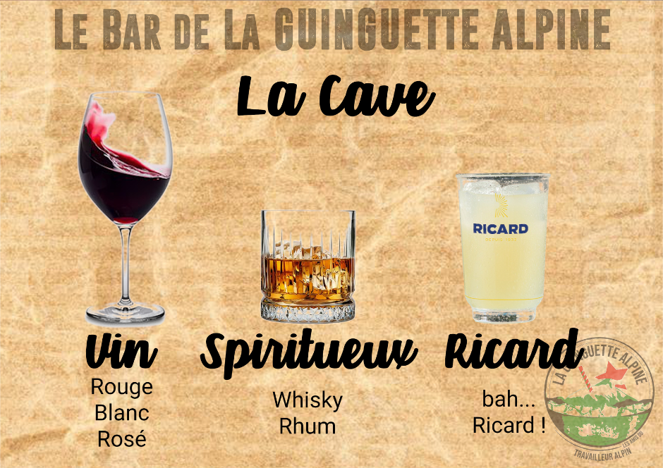Menu du 