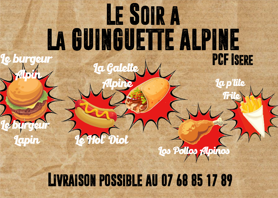 Menu du 